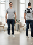 Corretor de Postura  para Coluna OrtoFlex™ – Suporte Ergonômico para Coluna e Bem-Estar Diário