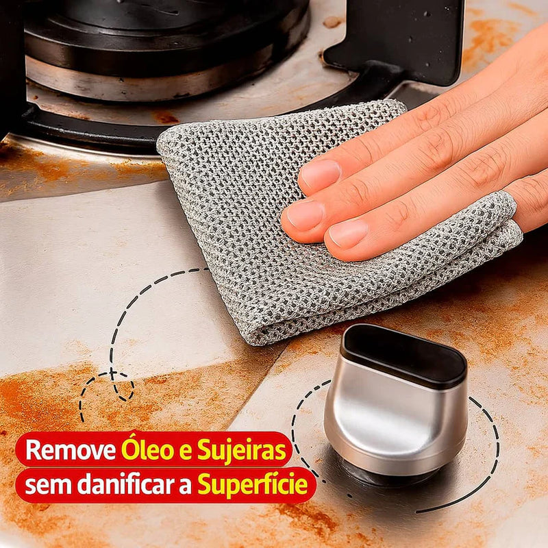 Pano de Limpeza Microfibra CleanTurbo | Limpeza Turbo, Brilho Impecável e Resultado Que Surpreende.