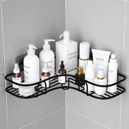 Belmonte VácuoFix Pro - Porta Shampoo  de Canto com Ventosa